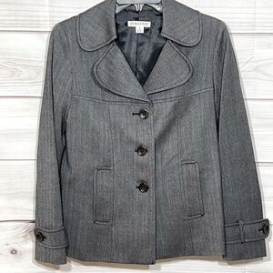 Pendleton Herringbone Wool Blazer Jacket Size 8